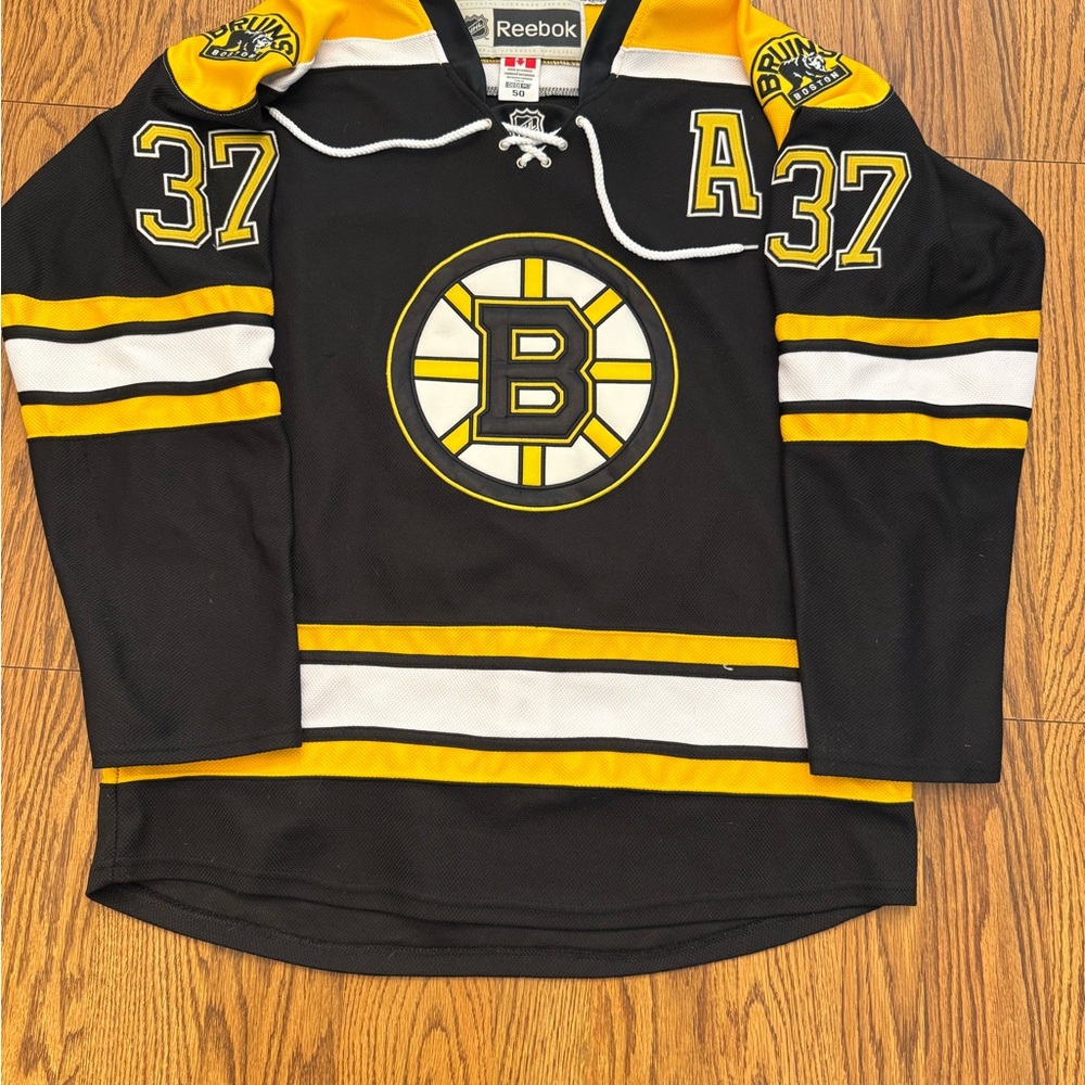 Boston Bruins Patrice Bergeron Home Jersey